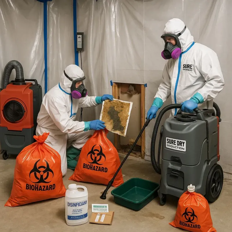 Contaminated Water Handling Protocols process in Morningside, PA